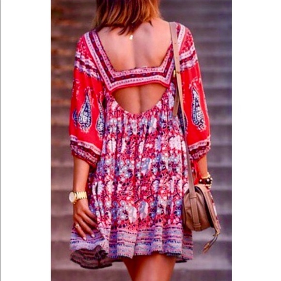 🌺🎉HP🎉🌺 NWOT Free People Midsummers Dream Mini Dress - Picture 3 of 15